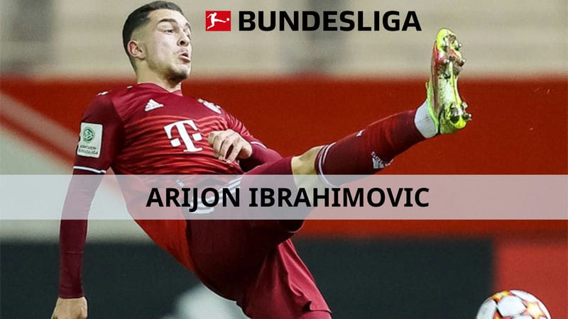 Arijon Ibrahimovic là 1 trong 3 thần đồng nổi bật của Bayern 